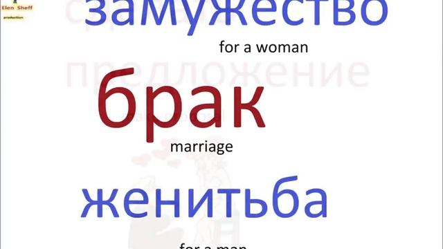 № 55 Изучаем русский язык Я ЗАМУЖЕМ, Я ЖЕНАТ смотреть онлайн