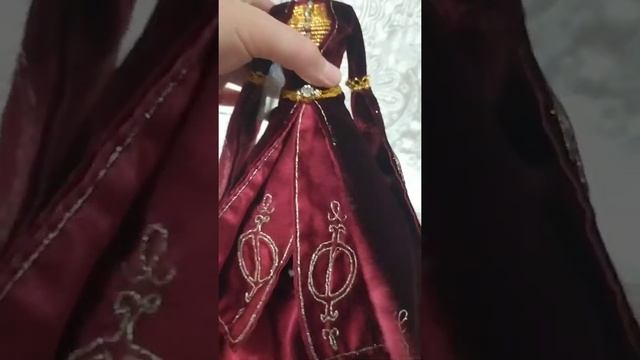Кукла-шкатулка с тамга фамилии Байрамуковых и Богатыревых смотреть онлайн