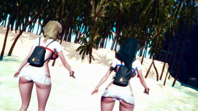 [MMD A.I. Girl] Deep Blue Town смотреть онлайн
