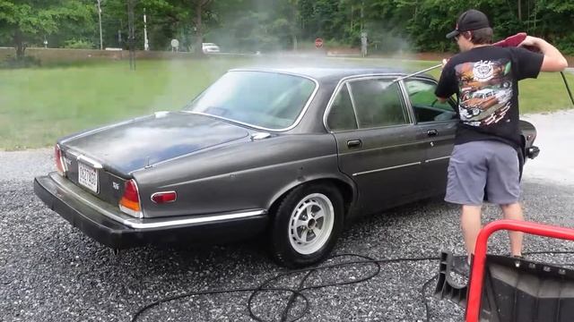New Burnout Car | 1987 Jaguar XJ6 смотреть онлайн