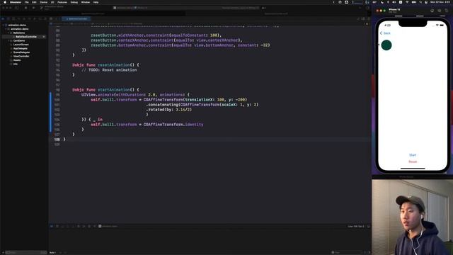 Intro to iOS Development: Lecture 9 - UIView Animations смотреть онлайн