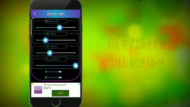 Border lighting live wallpapers best app смотреть онлайн