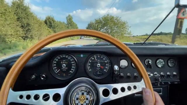 Jaguar E-Type Series 1: Upgraded Engine And Brakes // Walk Around & Driving