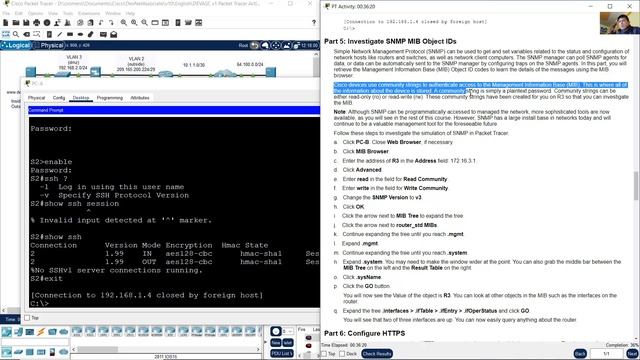 5.5.7 Packet Tracer - Explore Network Protocols смотреть онлайн