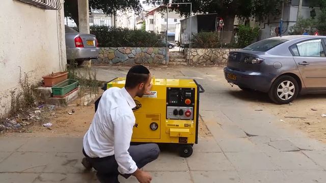 גנרטור מושתק 12 kva - Generator muted 12 kva смотреть онлайн