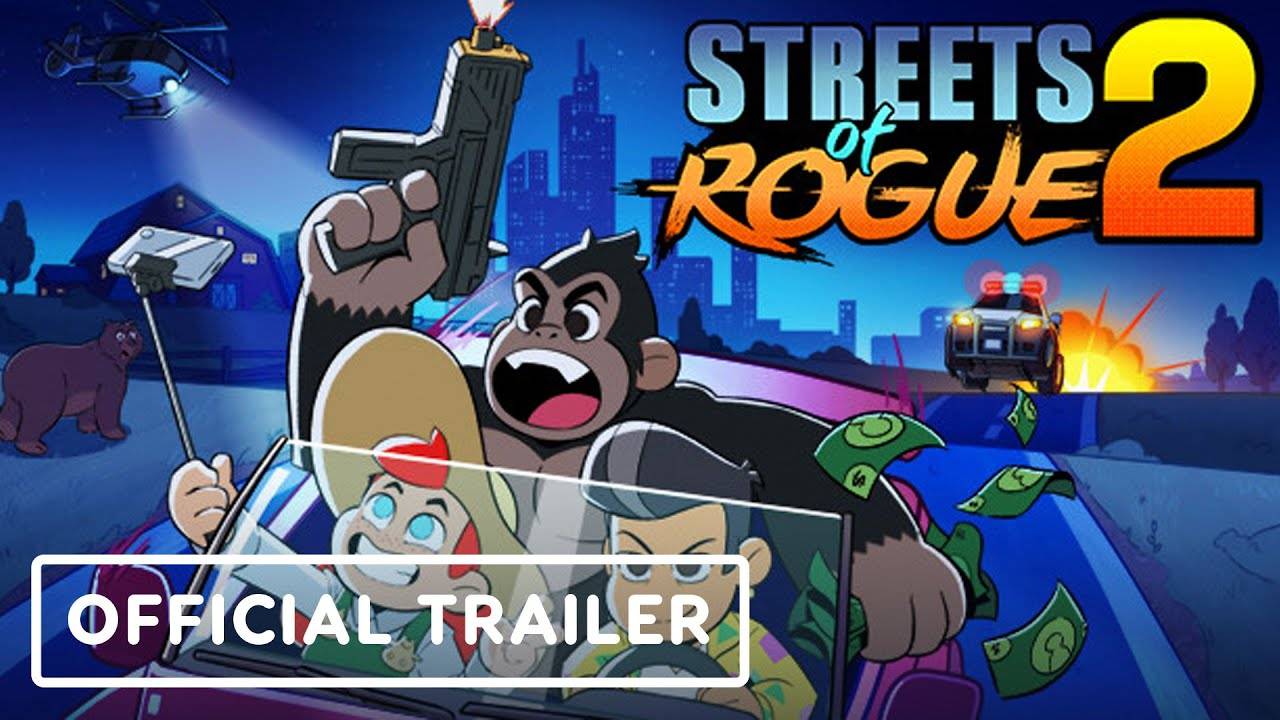 Streets of Rogue 2 - Официальный Трейлер с Обзором Игровых Классов смотреть онлайн