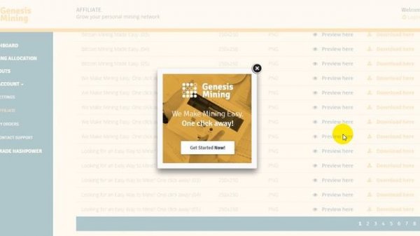 Genesis Mining - cloud mining review / обзор сервиса облачного майнинга