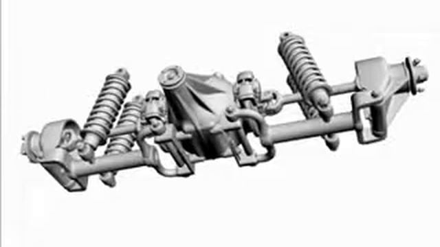 3D Model Jaguar Rear Suspension смотреть онлайн