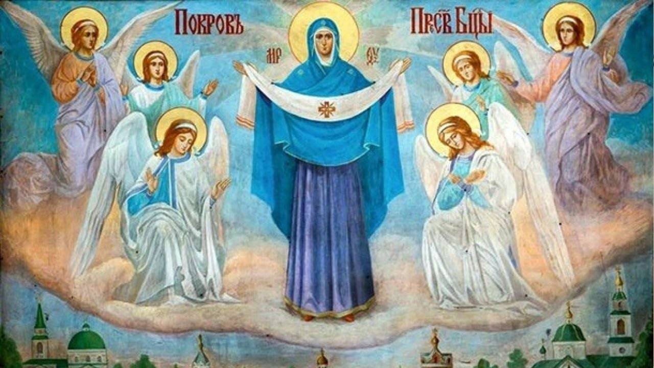 Музыкальная открытка_ _С Покровом поздравляю в этот праздничный час!_ смотреть онлайн