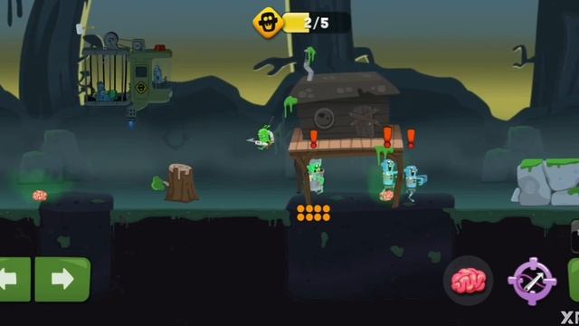 Zombie Catchers...охота за зомби...7-11 уровень...покупка дрона