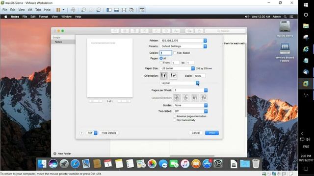Installing a Sharp driver on a Mac, using presets and user number codes смотреть онлайн