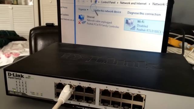 Dead D-Link Gigabit DGS-1016D Switch смотреть онлайн