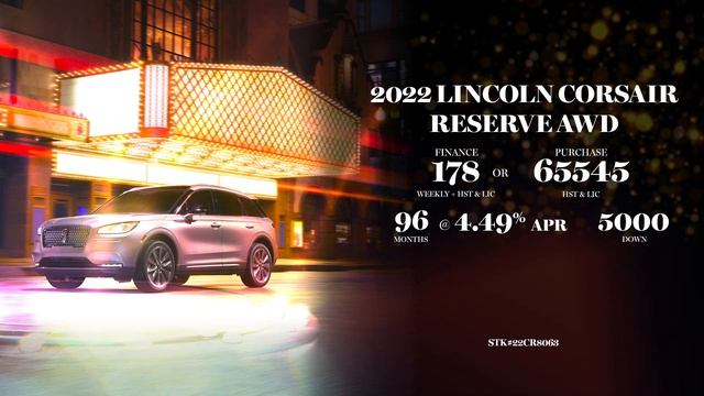 2022 Lincoln Corsair Reserve AWD | April 2022 Offers | Whiteoak Lincoln смотреть онлайн
