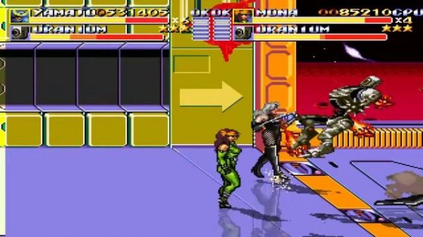 Streets of Rage Remake v5.2 MOD Streets of Rage 4 Rage in Time) (2020)