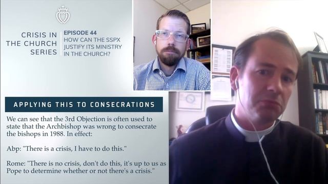 Crisis Series #44: How Can the SSPX Justify What it Does? смотреть онлайн