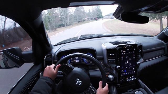 5.7L HEMI RAM1500 LIMITED POV DRIVING | 0-100 ACCELERATION BY GO DRIVEN |