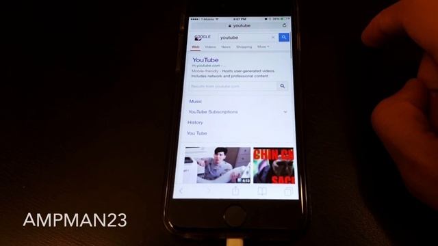 Play YouTube in Safari browser not in App (iOS 11/iPhone fix) смотреть онлайн