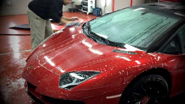 detailing a lamborghini aventador sv roadster (MODESTA) смотреть онлайн