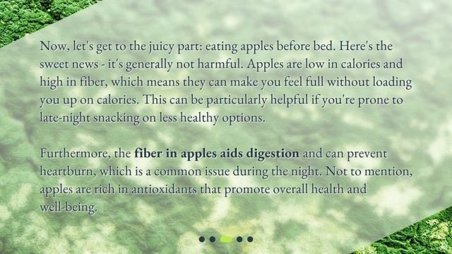 Is it bad to eat an apple at night before bed? смотреть онлайн
