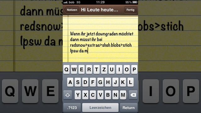 iOS 5.1.1 to iOS 4.1 downgrade iPhone 3GS/4 iPod Toch 3/4 i смотреть онлайн