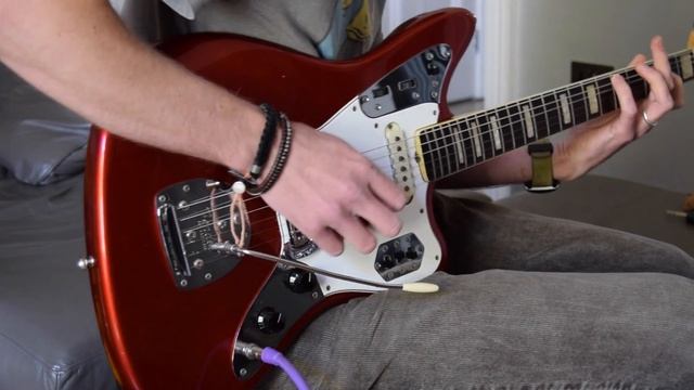 1967 Fender Jaguar Candy Apple Red - Atoyboy Guitars смотреть онлайн