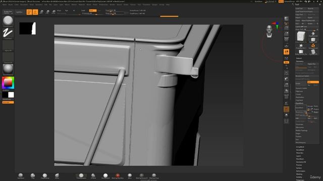 22. Turning our final container into high poly Part4