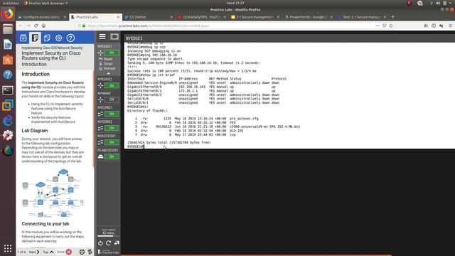 CCNA Security IINS Exam Topics | 2.1.e Use SCP for file transfer смотреть онлайн