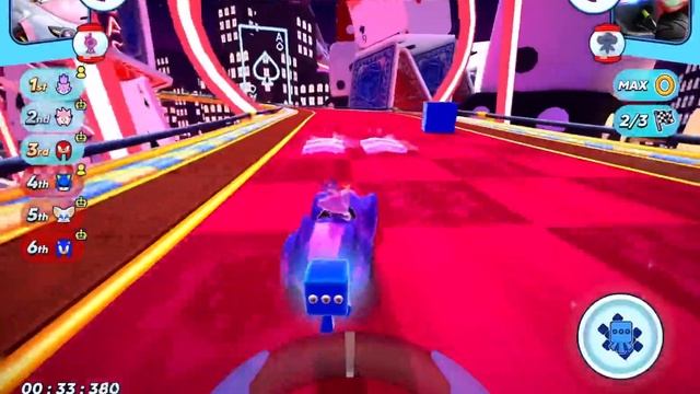 Sonic racing - Racing Track Map - Casino Park : Aces Highway (win) смотреть онлайн