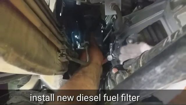 Great wall wingle 7 diesel fuel filter replacement//استبدال فلتر وقود الديزل من جريت وول وينجل 7 смотреть онлайн