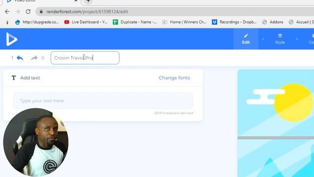 Create Animations using your web browser | Renderforest смотреть онлайн
