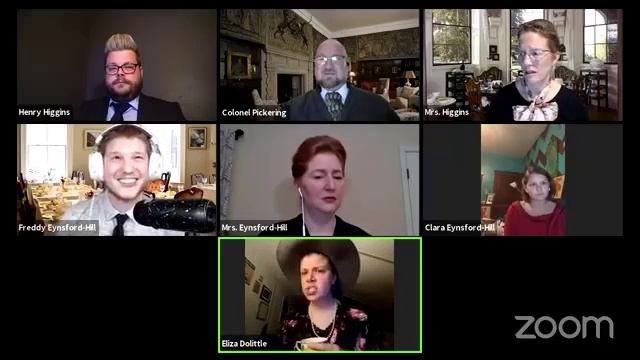 Quarantine Theatre Pygmalion by George Bernard Shaw Streamed September 26, 2020 смотреть онлайн
