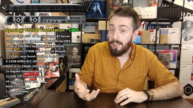 Synology FS2500 FlashStation NAS Uncovered