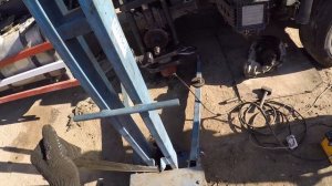 Выпрессовка шкворней грузового автомобиля FAW