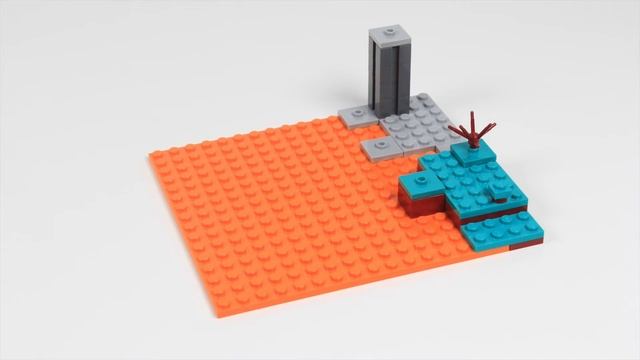 LEGO Minecraft 21185 - The Nether Bastion - [Stop Motion Speed Build] смотреть онлайн
