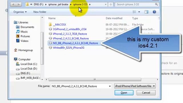 Update or downgrade iphone 3g custom firmware without using shsh blob смотреть онлайн
