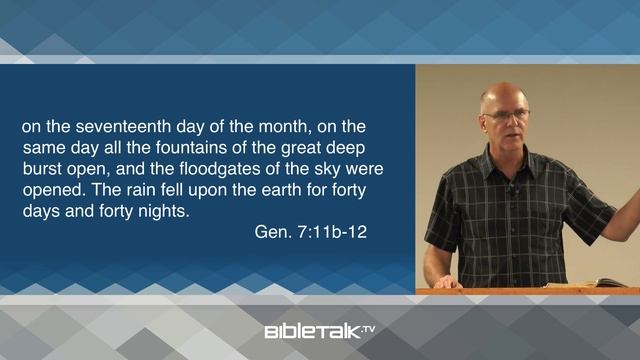 Flood Details (Genesis 7 Bible Study) – Mike Mazzalongo | BibleTalk.tv смотреть онлайн