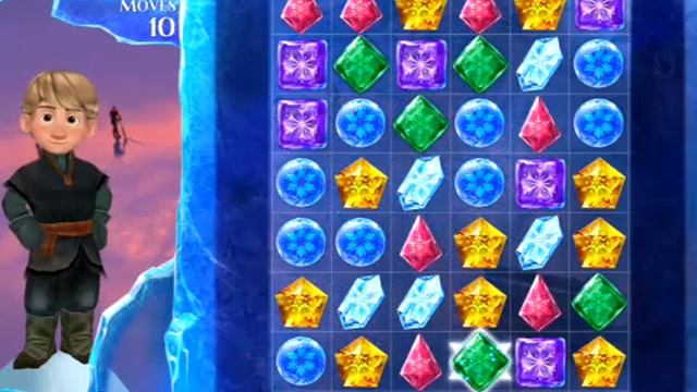 Disney Frozen Free Fall Level 2 смотреть онлайн