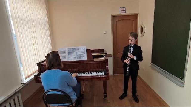 М. Глинка "Вокализ" исп. Константин Аверкин кларнет смотреть онлайн