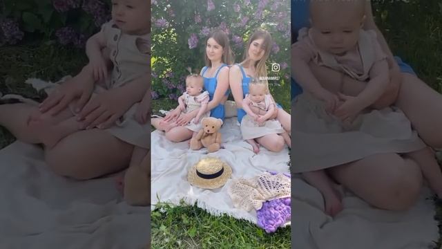 На этом видео 4 близняшки , моя сестра и мои две дочки 💙 смотреть онлайн
