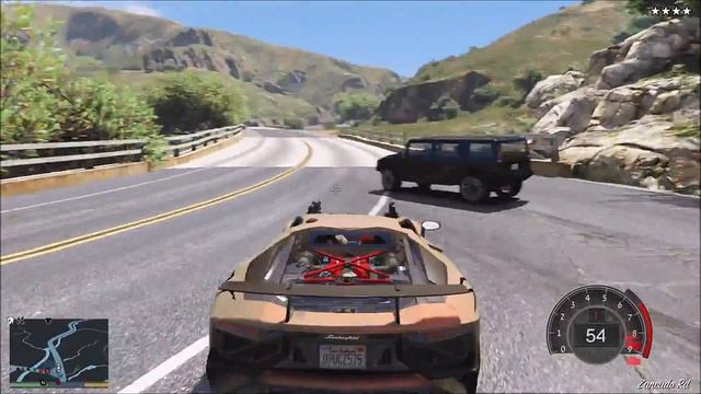VLOUPAL JSEM SE NA ZÁKLADNU A UKRADL SPECIÁLNÍ LAMBORGHINI! (GTA 5 Módy) смотреть онлайн