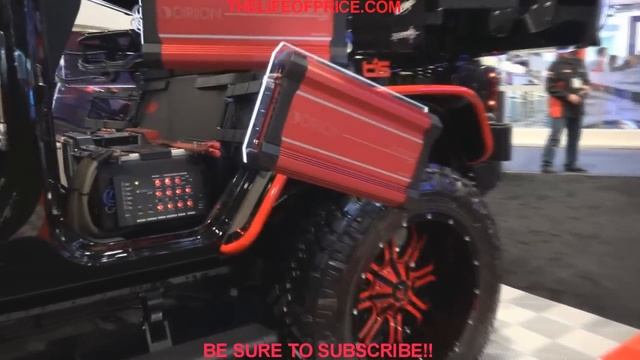 INSANE JEEP PACKED WITH ORION SPEAKERS!! смотреть онлайн