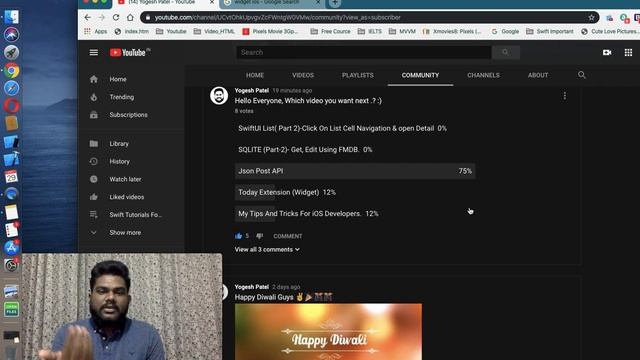 Swift 4 & Xcode 11 :- Please select the topic From the community Tab For the next video. смотреть онлайн