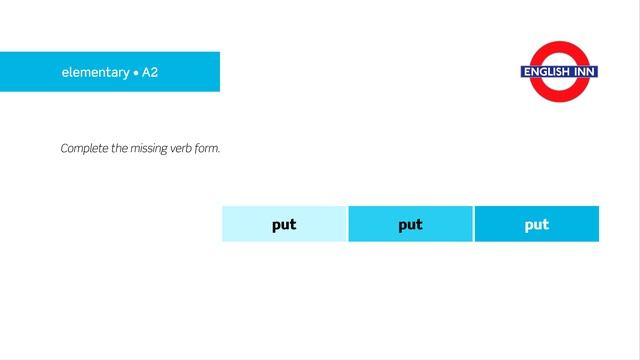 English in 3 minutes (Elementary / A2) - Vocabulary: Irregular verbs 3 смотреть онлайн