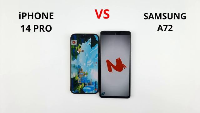 iPhone 14 Pro vs Samsung A72 | SPEED TEST смотреть онлайн