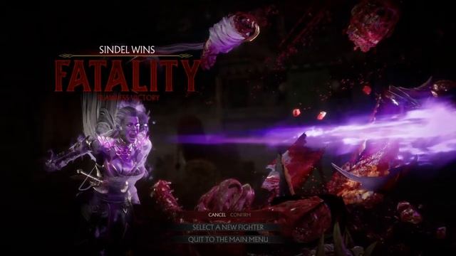 Mortal Kombat 11 Sindel Fatalities 1 & 2 смотреть онлайн