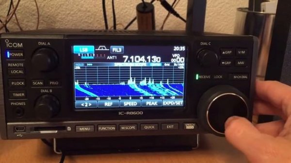Широкополосный связной приёмник Icom IC R8600