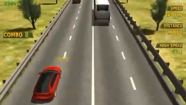 Traffic Racer на iPhone 4s смотреть онлайн