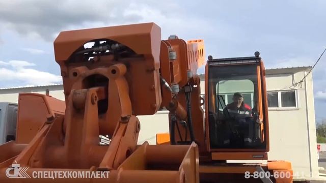 Экскаватор - планировщик на базе шасси Урал NEXT смотреть онлайн
