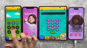 Baby Phone+Incoming Call+Outgoing Call IPhone 14 Pro +Iphone 11+Samsung A72+Z Fold2