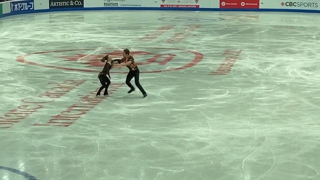 2022 Skate Canada International. Rhythm Dance. Marie-Jade Lauriault/ Romain le Gac смотреть онлайн